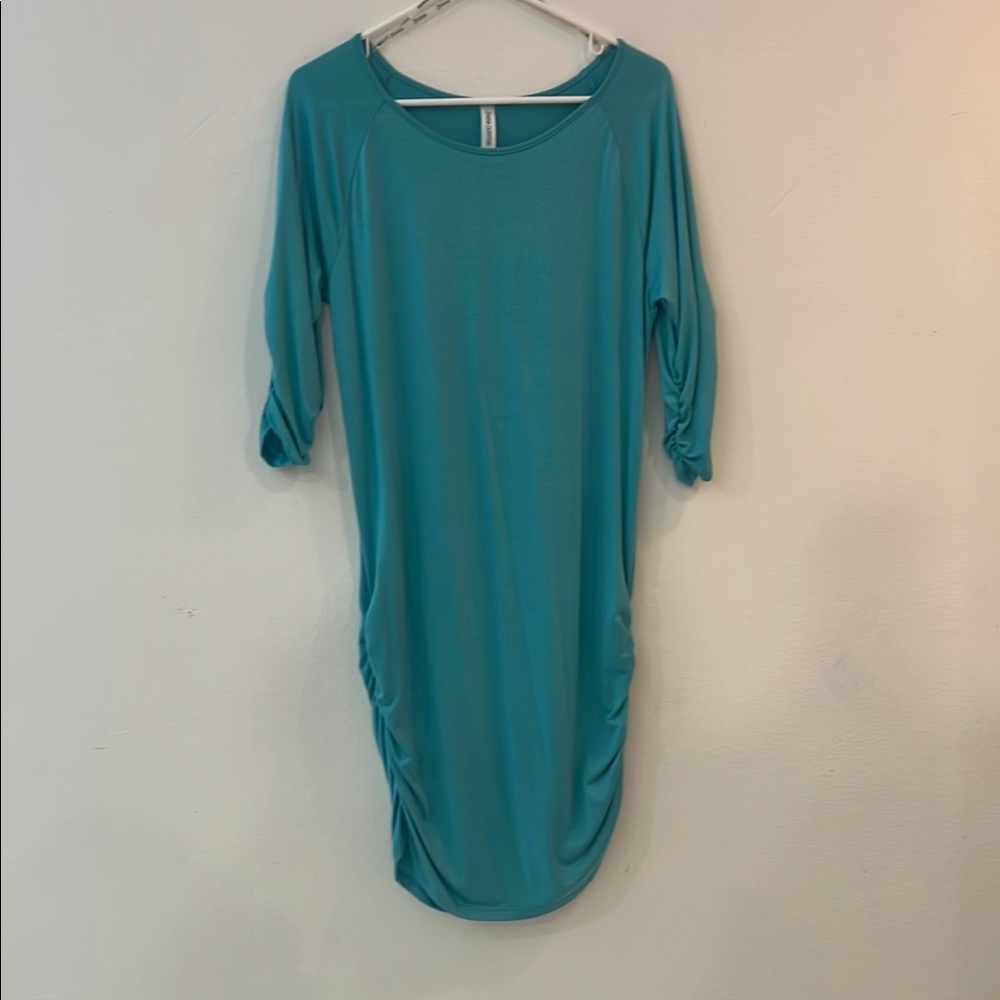 Elegant Teal Dress